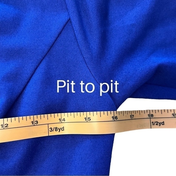 Amanda Uprichard (Revolve/Anthropologie) Fit & Flare Dress in Ultra Blue - Picture 5 of 15